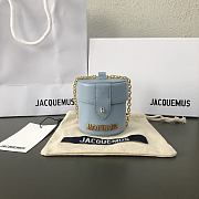 Jacquemus  2108 crossbody blue  bag   10x9cm - 1