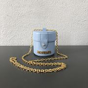 Jacquemus  2108 crossbody blue  bag   10x9cm - 4