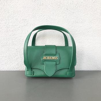 Jacquemus 2103 handle bag green-16x10x5cm