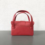 Jacquemus 2103 handle bag red-16x10x5cm - 5