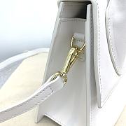 Jacquemus handle bag white  -24x18x10cm - 5