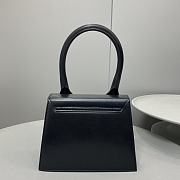 Jacquemus handle bag black  -24x18x10cm - 3