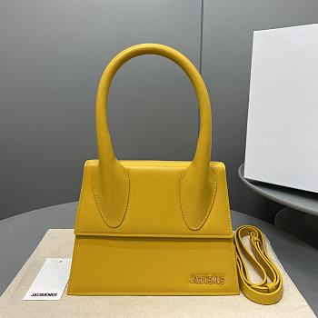 Jacquemus handle bag  orange  -24x18x10cm