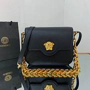 Versace Shoulder black  Bag gold chain -25*7*19cm - 1