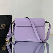 Versace Shoulder Bag purple chain-25*7*19cm - 2