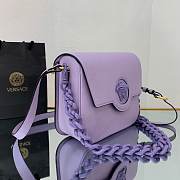 Versace Shoulder Bag purple chain-25*7*19cm - 4