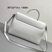 Versace LaMedusa white V308# bag -38*26*11cm - 5