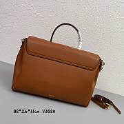 Versace LaMedusa dark brown  V308# bag -38*26*11cm - 2