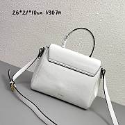 Versace LaMedusa white V307# bag -26*21*10cm - 5