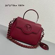 Versace LaMedusa dark red V307# bag -26*21*10cm - 1