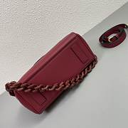 Versace LaMedusa dark red V307# bag -26*21*10cm - 2