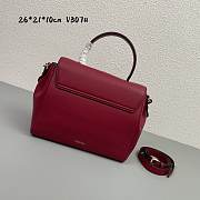 Versace LaMedusa dark red V307# bag -26*21*10cm - 4