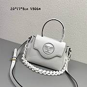 Versace LaMedusa white V306# bag -20*17*8cm - 1