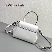 Versace LaMedusa white V306# bag -20*17*8cm - 2