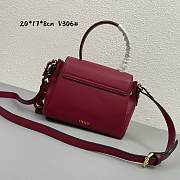 Versace LaMedusa dark red  V306# bag -20*17*8cm - 3