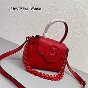 Versace LaMedusa red  V306# bag -20*17*8cm - 2