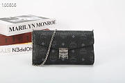 MCM Shoulder black  bag-19*11*4cm - 1