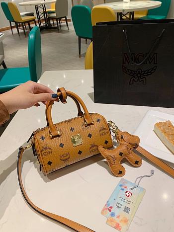 MCM Shoulder mini  bag brown  -17.5*10*4.5cm