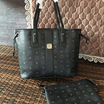 MCM Handbag 7021 black  -36*28*15cm