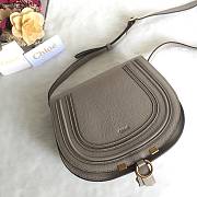 Chloé Marcie Small Saddle Bag gray - 2