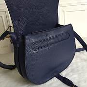 Chloé Marcie Small Saddle Bag dark blue - 3