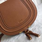 Chloé Marcie Small Saddle Bag brown - 5