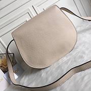 Chloé Marcie Small Saddle Bag dark  Off-white - 5