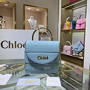 Chloe Aby lock bag blue - 1