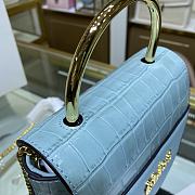 Chloe Aby lock bag blue - 5