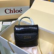 Chloe Aby lock bag black - 5