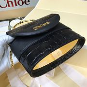 Chloe Aby lock bag black - 4