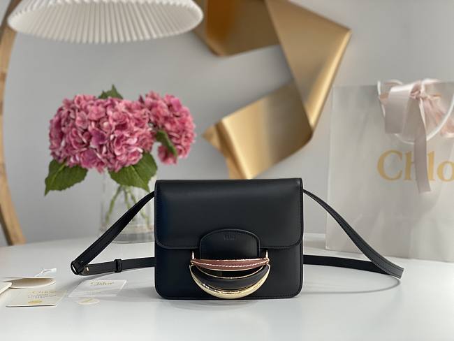 Chloe Kattie bag black-19.5*14.5*7cm - 1