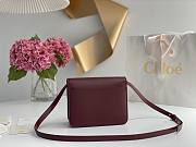 Chloe Kattie bag  wine red-19.5*14.5*7cm - 5