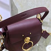 Chloe crossbody bag wine red-26*22*8cm - 3