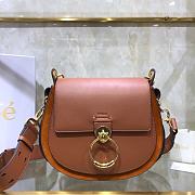 Chloe crossbody bag dark brown -26*22*8cm - 1