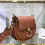 Chloe crossbody bag dark brown -26*22*8cm - 3