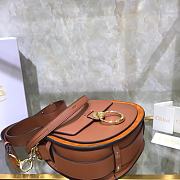 Chloe crossbody bag dark brown -26*22*8cm - 5