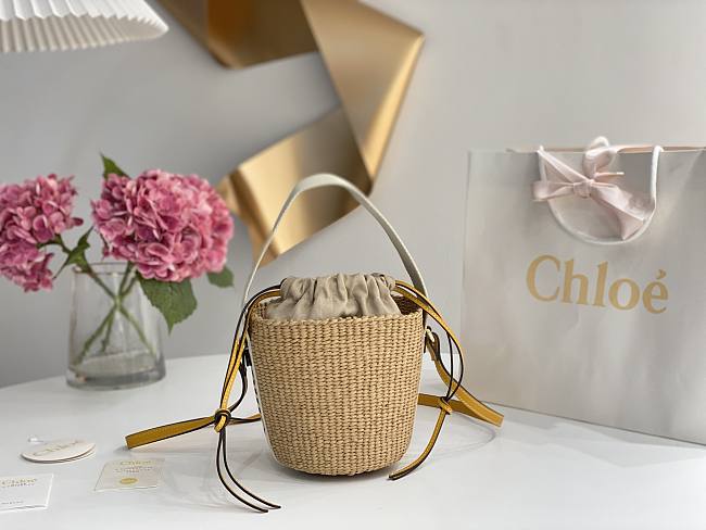 Chloe Small Woody Basket -17*16*16cm - 1