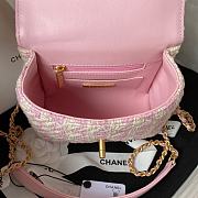 Chanel Handbag AS4035 pink -15x15.5x7.5cm - 4