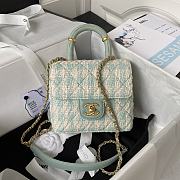 Chanel Handbag AS4035 green -15x15.5x7.5cm - 1