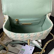 Chanel Handbag AS4035 green -15x15.5x7.5cm - 4