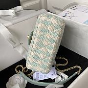 Chanel Handbag AS4035 green -15x15.5x7.5cm - 2