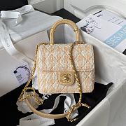 Chanel Handbag AS4035 yellow -15x15.5x7.5cm - 1