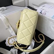 Chanel Handbag AS4035A yellow -15x15.5x7.5cm - 5