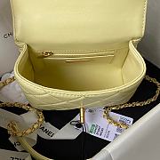 Chanel Handbag AS4035A yellow -15x15.5x7.5cm - 2