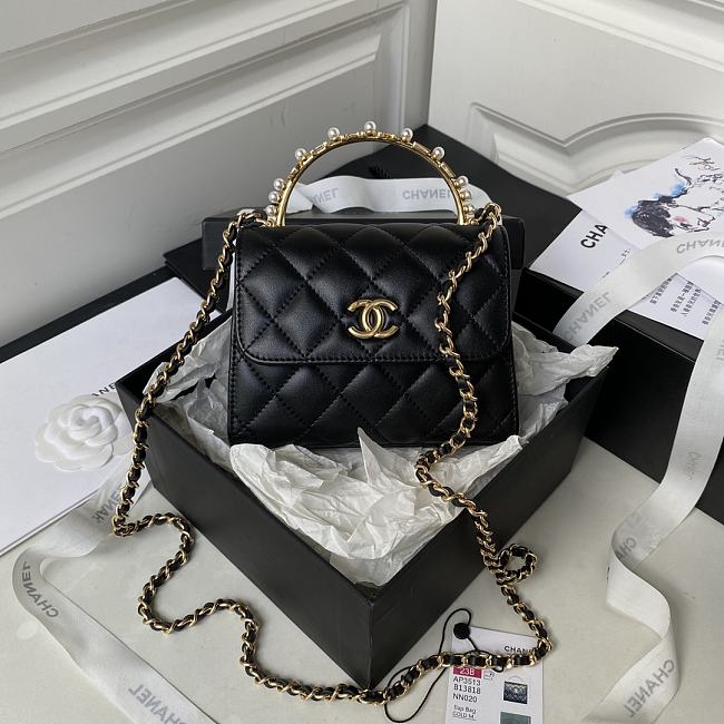 Chanel Handbag AP3513 black -11.5x14.5x5.5cm - 1