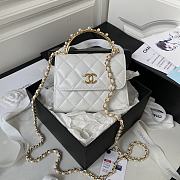 Chanel Handbag AP3513 white-11.5x14.5x5.5cm - 1