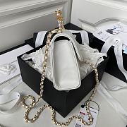 Chanel Handbag AP3513 white-11.5x14.5x5.5cm - 4