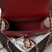 Chanel Handbag AP3513 wine red-11.5x14.5x5.5cm - 5