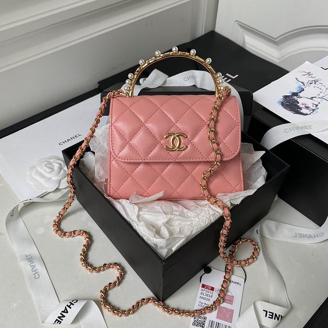 Chanel Handbag AP3513 pink -11.5x14.5x5.5cm - 1